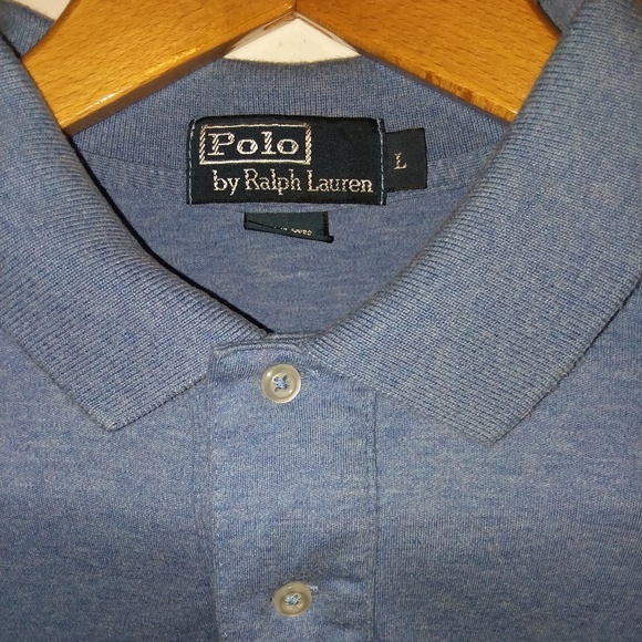 Polo Ralph Lauren Other - Polo by Ralph Lauren Blue Cotton Men's Large